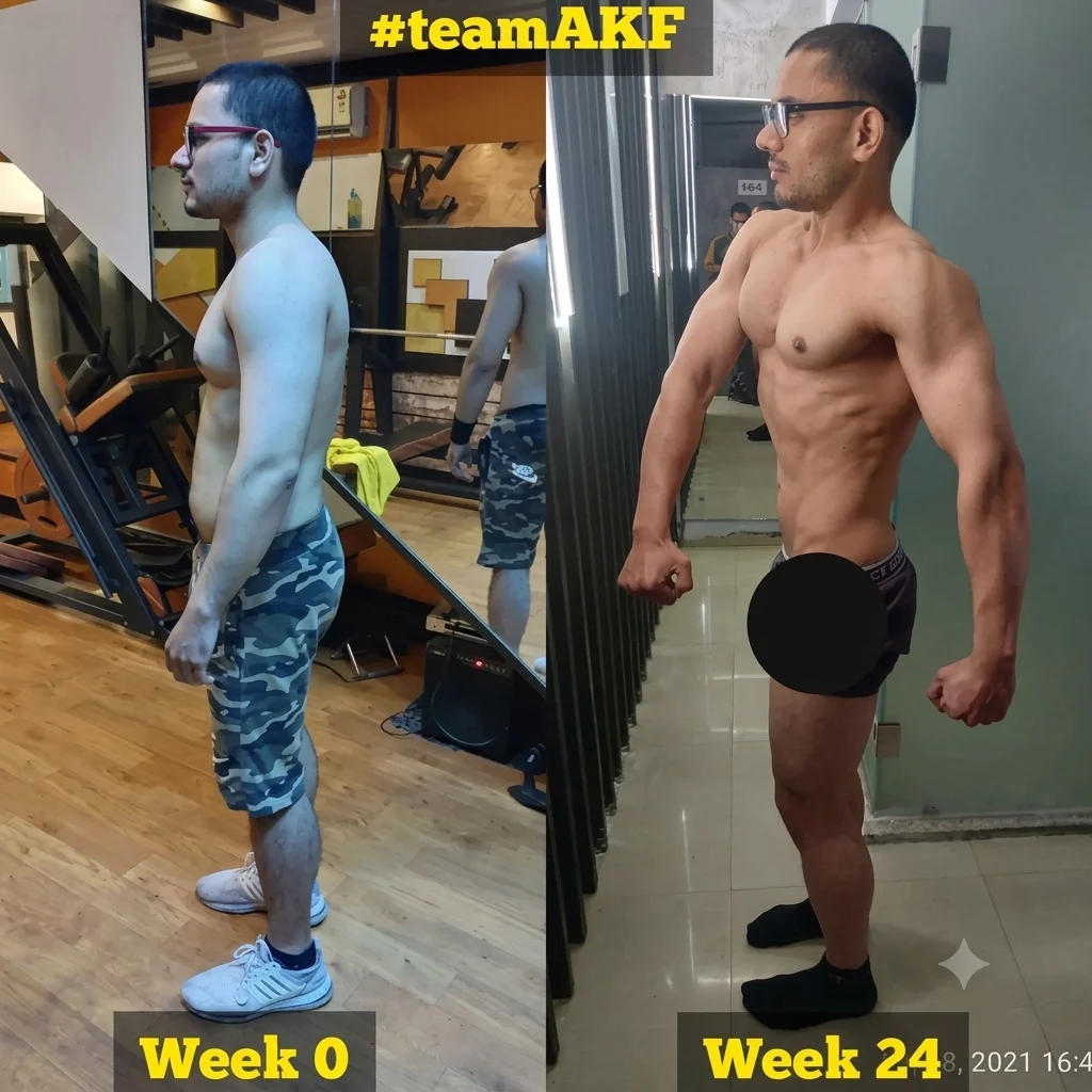 #teamAKF male transformation